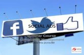 Social Ads: Facebook & Twitter