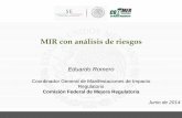 MIR con análisis de riesgos, Eduardo Romero