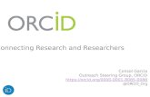 ORCID: Connecting Research and Researchers