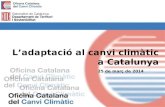 L’adaptació al canvi climàtic a Catalunya