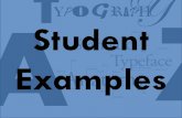 Typography studentexamples