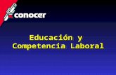 Educación y Competencia Laboral