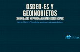 OSGeo-es y Geoinquietos