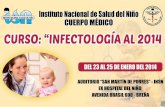 Curso  Infectologia al 2014- INSN del 23 al 25 de enero