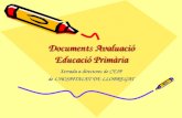 Documents avaluació Educació Primària