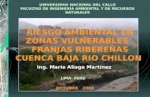 Riesgo Ambiental En Zonas Vulnerables Franjas RibereñAs Cuenca Baja Rio Chillon