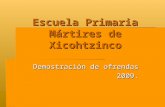 Escuela Primaria MáRtires De Xicohtzinco