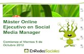 MáSter Online Ejecutivo En Social Media Manager