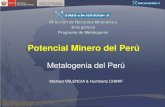 Evaluación del potencial de los Recursos Mineros