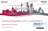 Gobierno Corporativo y de TI, ¿compatibles? (Spanish)