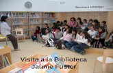 Visita Biblioteca Jaume Fuster