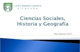 Ciencias sociales, historia y geografía