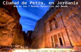 Ciudad de Petra, una maravilla