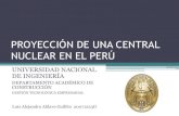 Proyección Central Nuclear en el Perú