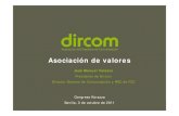 Presentación "Asociación de valores" de Jose Manuel Velasco, Presidente de Dircom