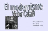 La Narrativa Modernista  Victor Català
