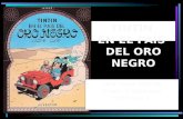 Tintin en el pais del oro negro