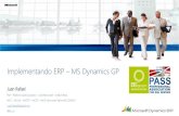 Implementando ERP MS Dynamics GP