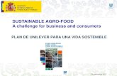 Plan Unilever para una vida sostenible - MARM