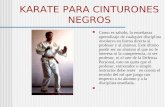 Karate Para Cinturones Negros