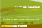 Modulo 2. Sonido Y Musica Por Ordenador. 07 Conversor. D Bpower Amp