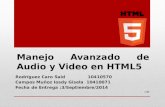 Manejo avanzado de audio y video en html5(1)