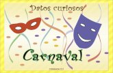 Curiosidades de los Carnavales