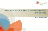 Innovación Social e Innovación Pública: Un Balance_ Alfonso Unceta (SINNERGIAK Social Innovation)