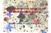 Los elementos visuales de la expresión plástica - lámina 6 y 6E