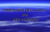 Dimensión relixiosa do ser humano