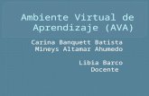 Ambiente virtual de aprendizaje (ava)