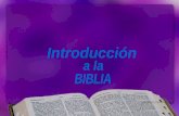 A.0. introducción a la biblia