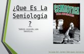 Semiología o Semántica
