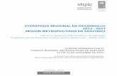 Estrategia regional de desarrollo 2012 2021 Santiago de Chile