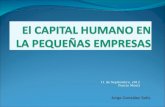IV Conferencia Administración y Negocios - El capital humano en las pequeñas empresas.