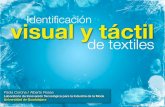 Identificación visual y tactil de textiles