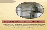 Decoraciones Martín González