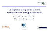 Higiene ocupacional en la prevención de riesgos laborales