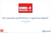TcTalks #Socialholic-Enrique Burgos: "QDQ Media, la reinvención de soporte publicitario a agencia digital"