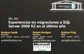Experiencias en Migraciones a SQL Server 2008 en el último año