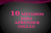 10 metodos para aprender ingles