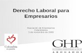 Presentación Asociación Empresarios Colombianos, Nov.09