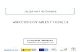 Estela Díaz: Fiscalidad para pymes y autónomos