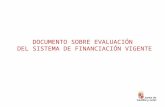 Resumen de la evaluación modelo de financiación autonómica 2009 (13/03/2014)