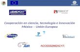Cooperación en ciencia, tecnología e innovación México