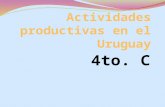 Actividades productivas del uruguay 4to. c