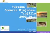 Turismo en la Comarca Miajadas-Trujillo2009-2013