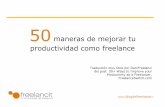 50 Maneras De Mejorar Tu Productividad Como Freelance