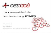 Econred: La comunidad de autónomos y pyems