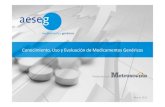 Estudio de Conocimiento, Uso y Evaluación de los Medicamentos Genéricos en España